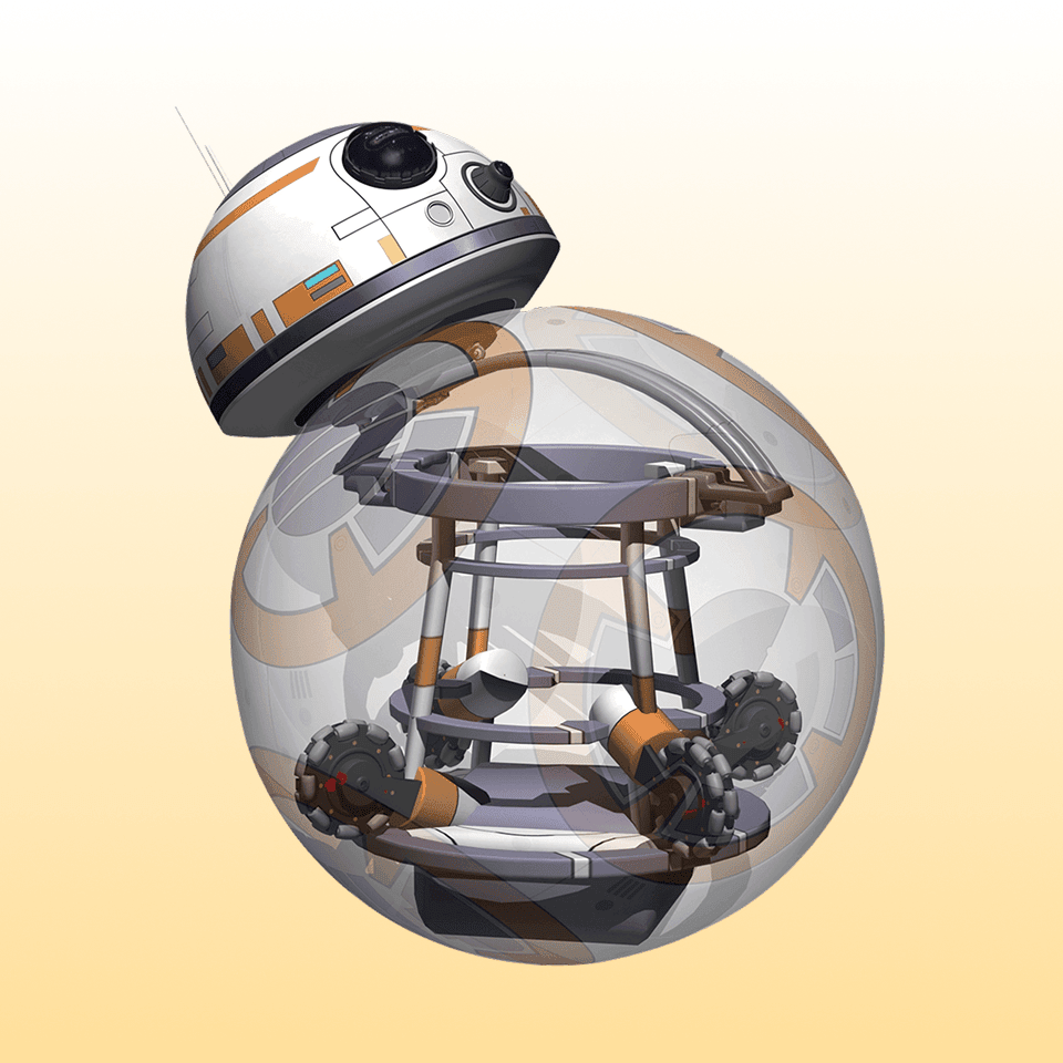 BB-8 droid render